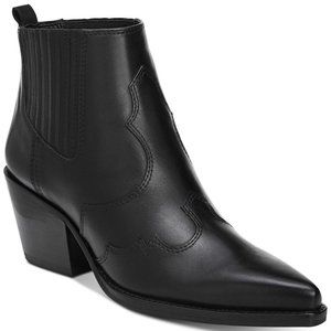 Black Western Boots Size 8